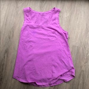 Purple tank top
